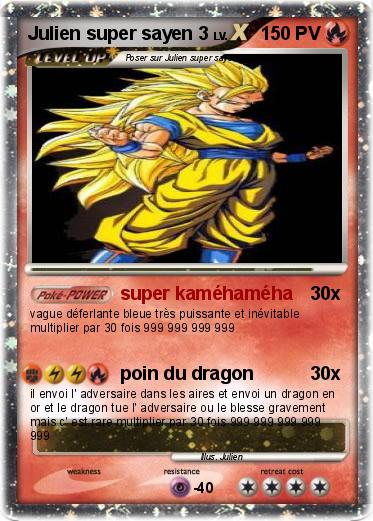 Pokemon Julien super sayen 3
