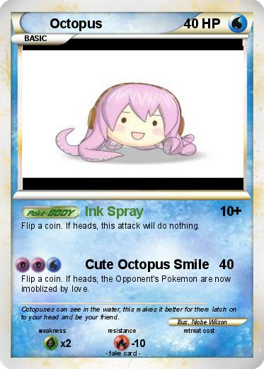 Pokemon Octopus