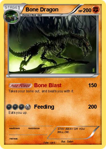 Pokemon Bone Dragon