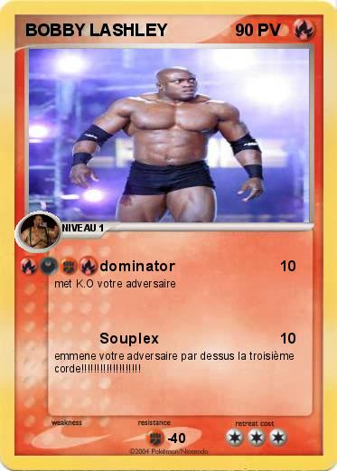 Pokemon BOBBY LASHLEY
