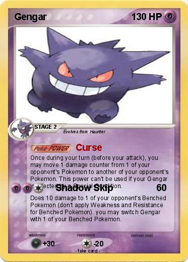 Pokemon Gengar