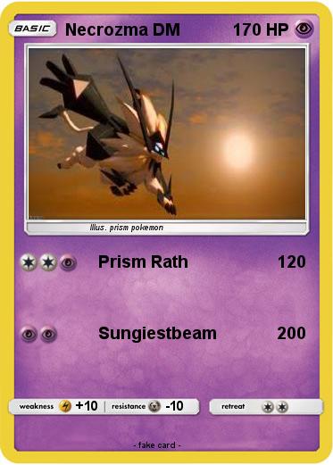Pokemon Necrozma DM
