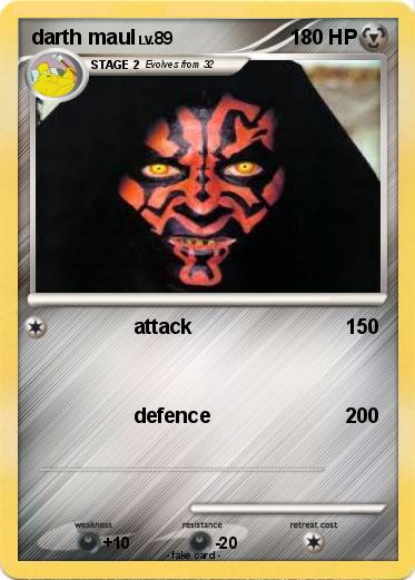 Pokemon darth maul