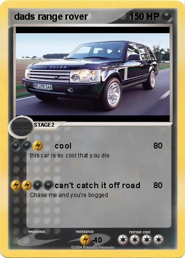 Pokemon dads range rover
