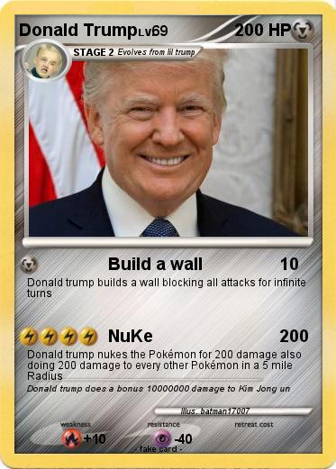 Pokemon Donald Trump