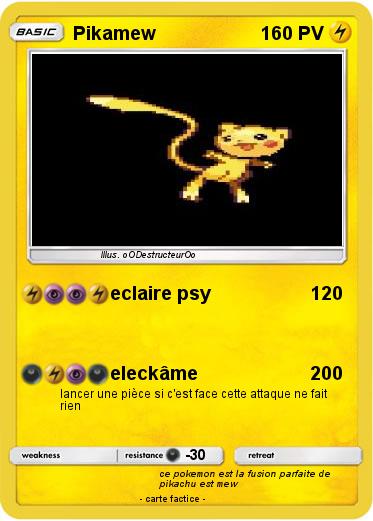 Pokemon Pikamew