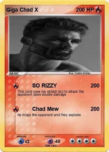 Pokemon Giga Chad X