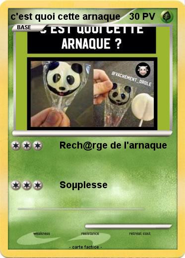 Pokemon c'est quoi cette arnaque