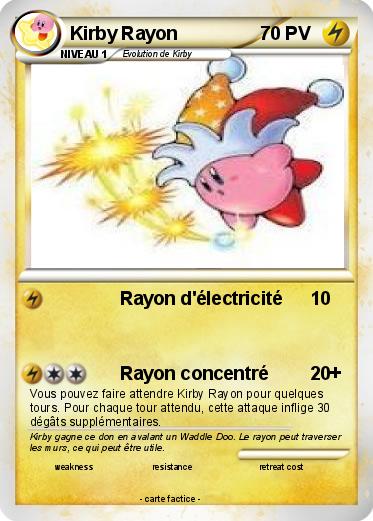 Pokemon Kirby Rayon
