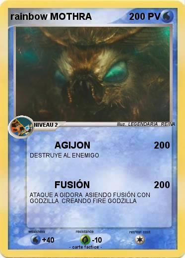 Pokemon rainbow MOTHRA
