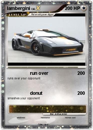 Pokemon lambergini