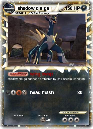 Pokemon shadow dialga