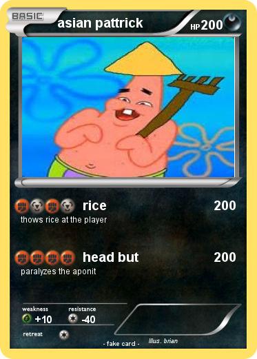 Pokemon asian pattrick