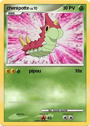 Pokemon chenipotte