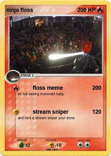Pokemon ninja floss