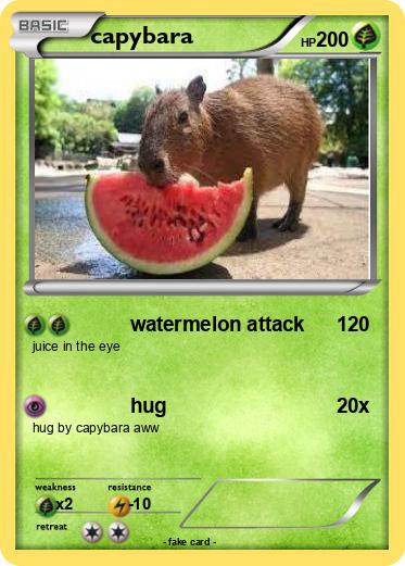 Pokemon capybara