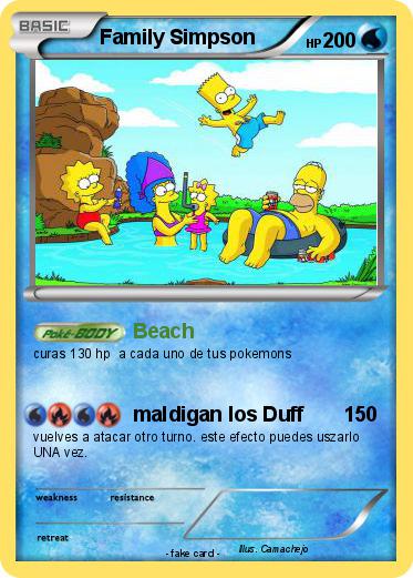 Pokemon Family Simpson