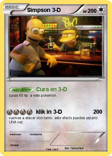Pokemon Simpson 3-D