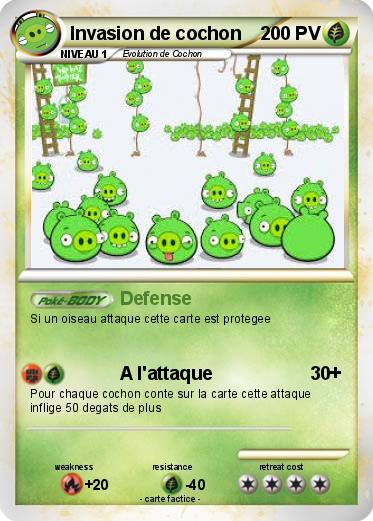 Pokemon Invasion de cochon