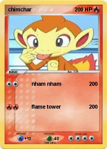 Pokemon chimchar