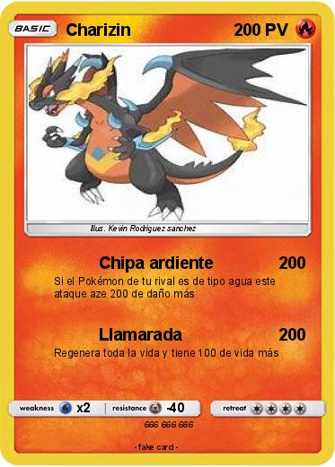 Pokemon Charizin
