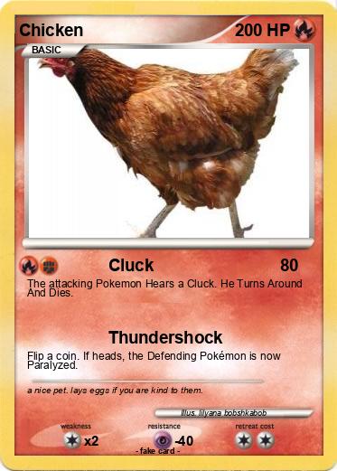 Pokemon Chicken