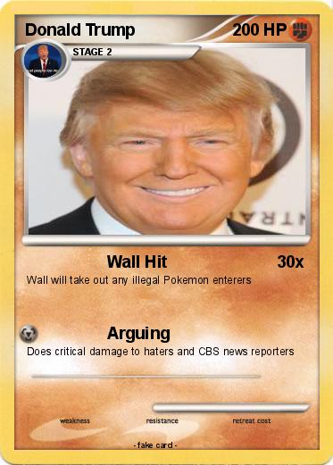 Pokemon Donald Trump