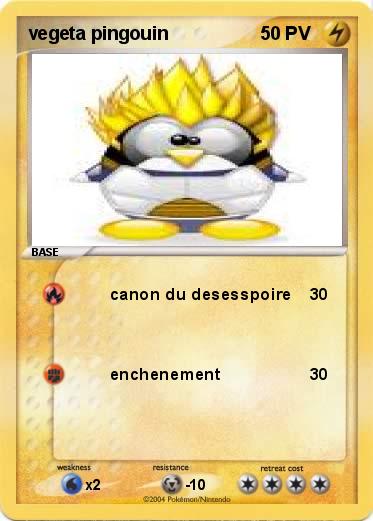 Pokemon vegeta pingouin