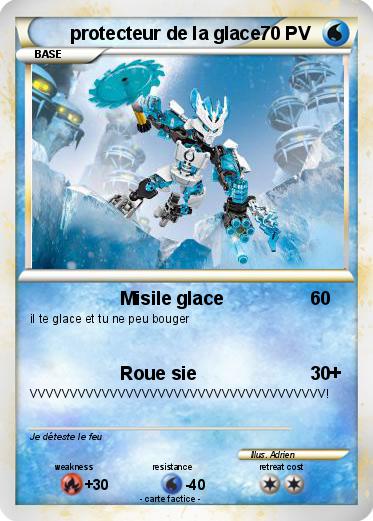 Pokemon protecteur de la glace