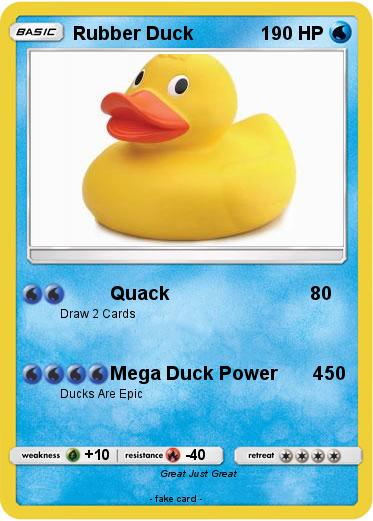 Pokemon Rubber Duck