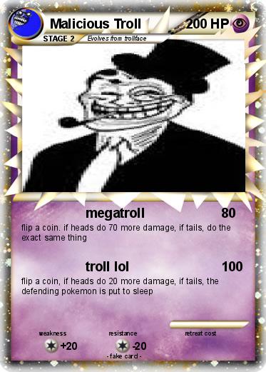 Pokemon Malicious Troll