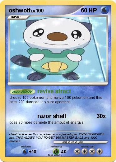 Pokemon oshwott