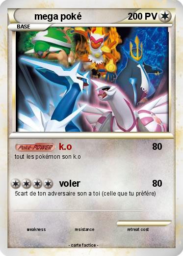 Pokemon mega poké