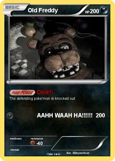 Pokemon Old Freddy