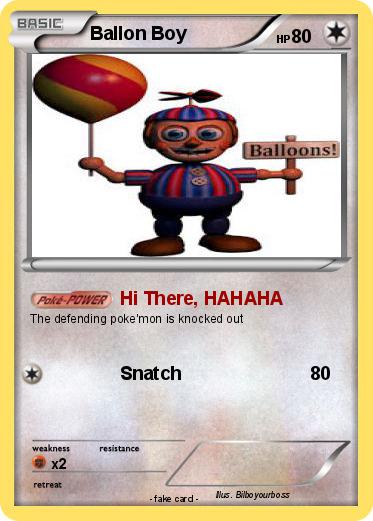 Pokemon Ballon Boy