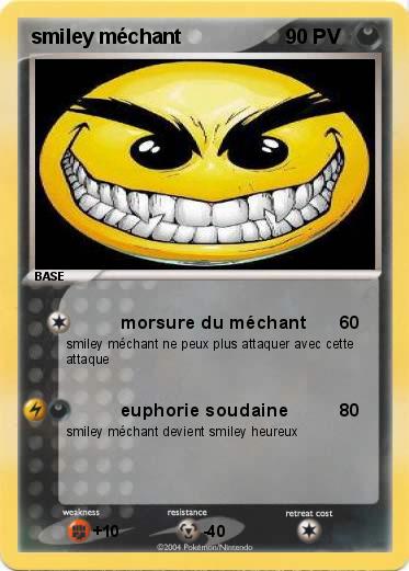 Pokemon smiley méchant