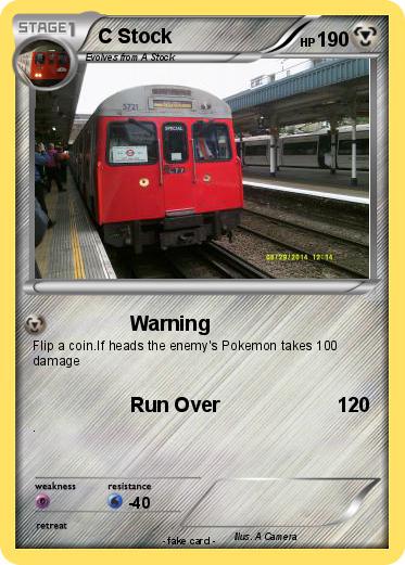 Pokemon C Stock