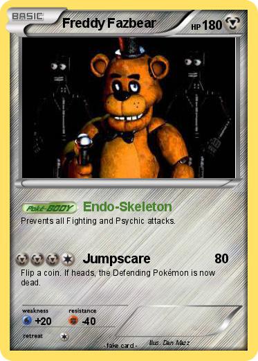 Pokemon Freddy Fazbear