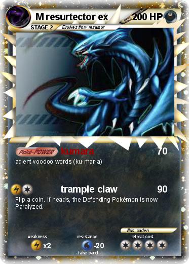 Pokemon M resurtector ex