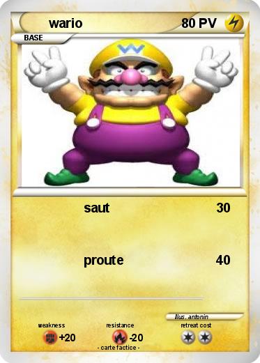 Pokemon wario