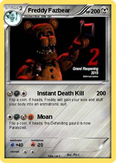 Pokemon Freddy Fazbear