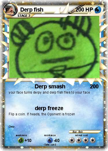 Pokemon Derp fish