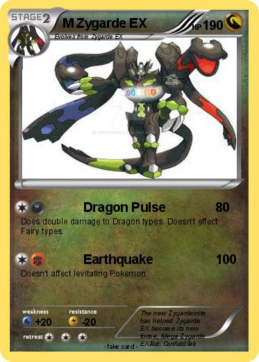 Pokemon M Zygarde EX