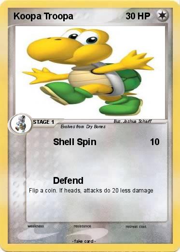 Pokemon Koopa Troopa