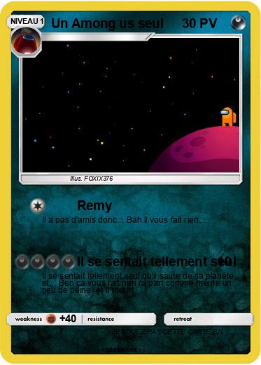 Pokemon Un Among us seul