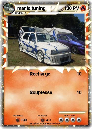 Pokemon mania tuning