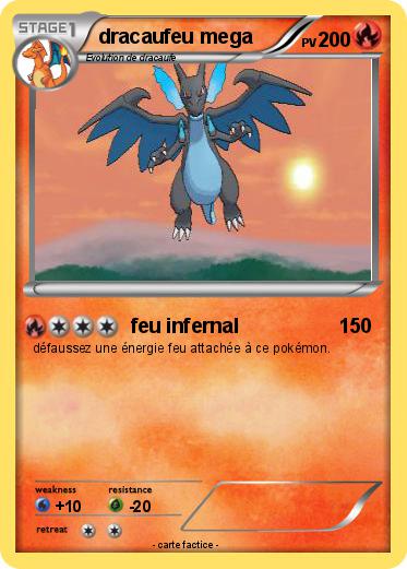 Pokemon dracaufeu mega