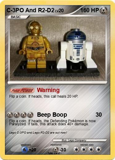 Pokemon C-3PO And R2-D2