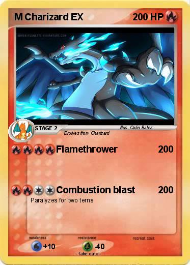 Pokemon M Charizard EX
