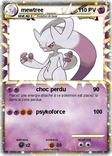 Pokemon mewtree